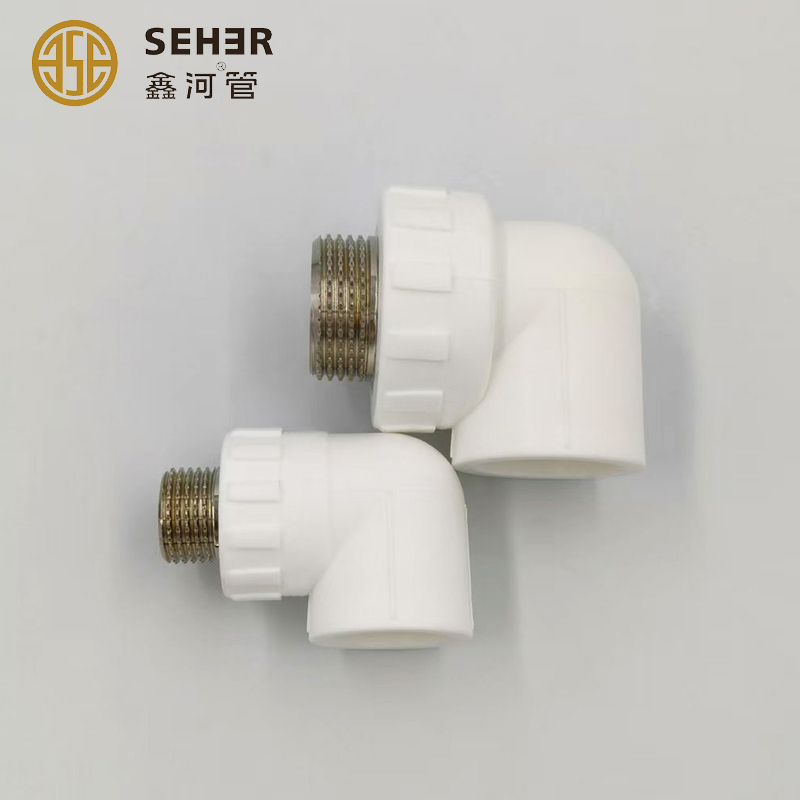 High Quality Joint Fittings for PPR Pipe Customized Wholesale Thread Elbow Plumbing