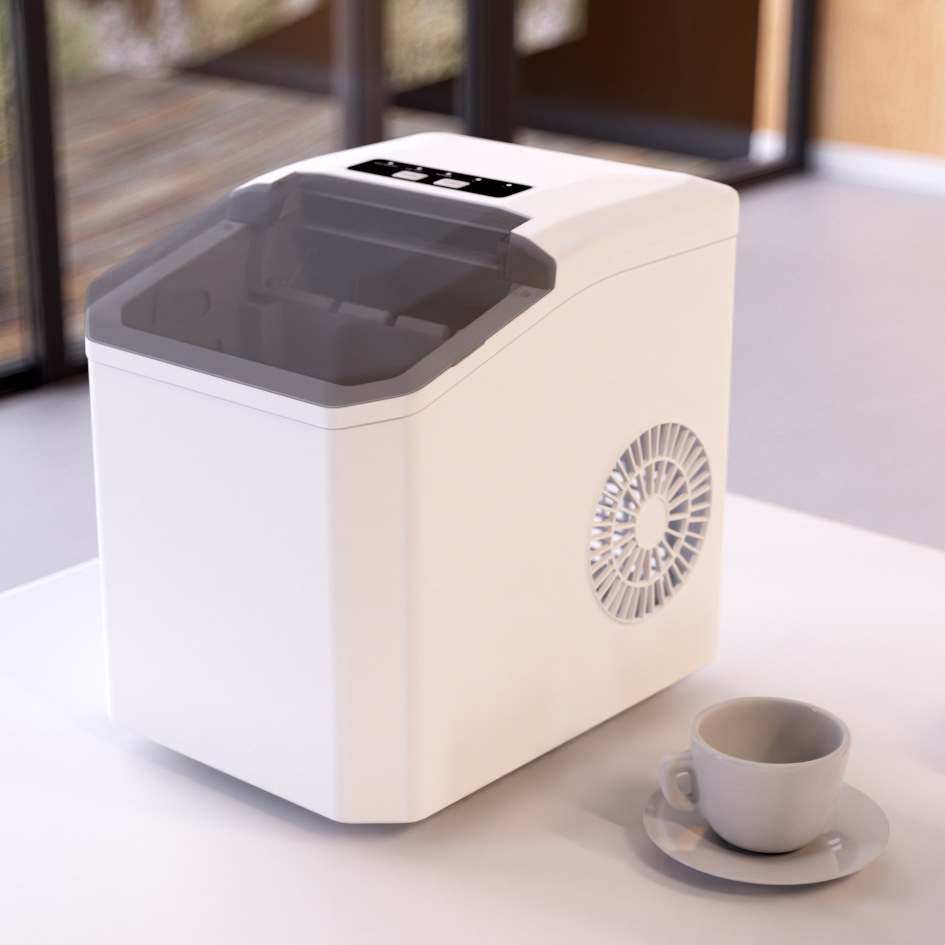 Portable Ice Maker for Quick Ice Production - Ideal for Events