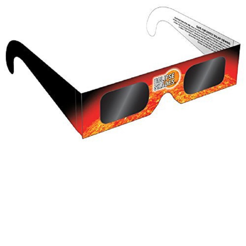 Stocks CE&ISO 2025 Certified Solar Eclipse Viewing Glasses Paper Solar Eclipse Glasses