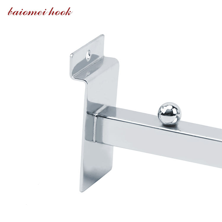Factory Slat Wall Hanging Clothes Display Hook for Garment Store