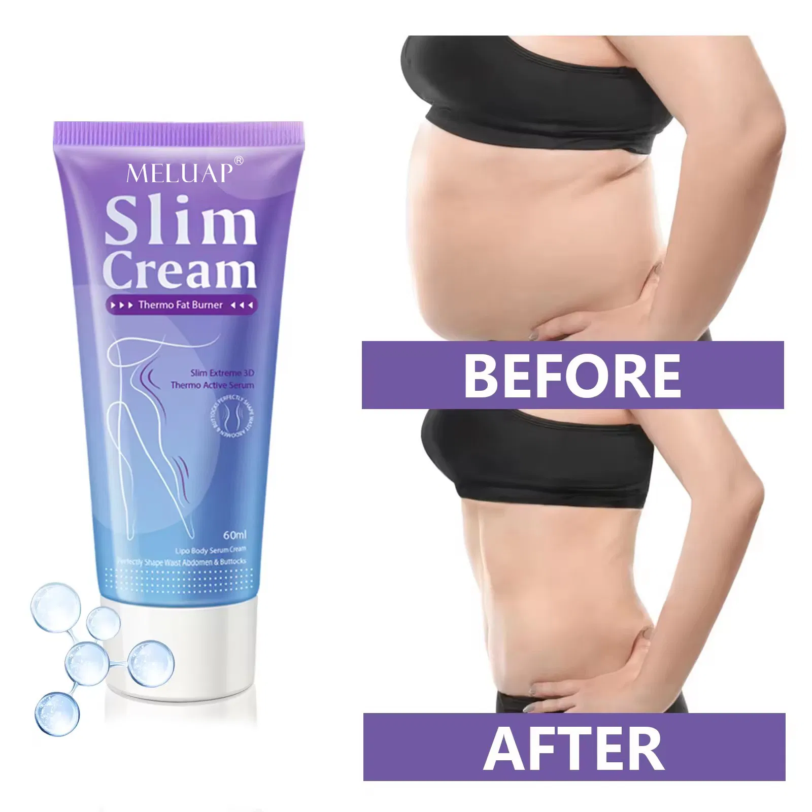 Hot Selling High Quality OEM Female Sculpting Cream Abdominal Muscle Cream Slimming Cream 60ml