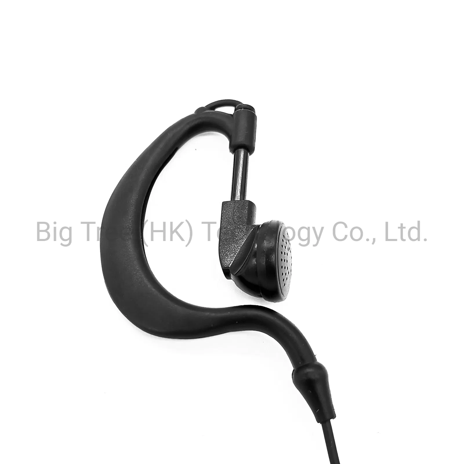 Гарнитура с заушиной для рации с микрофоном