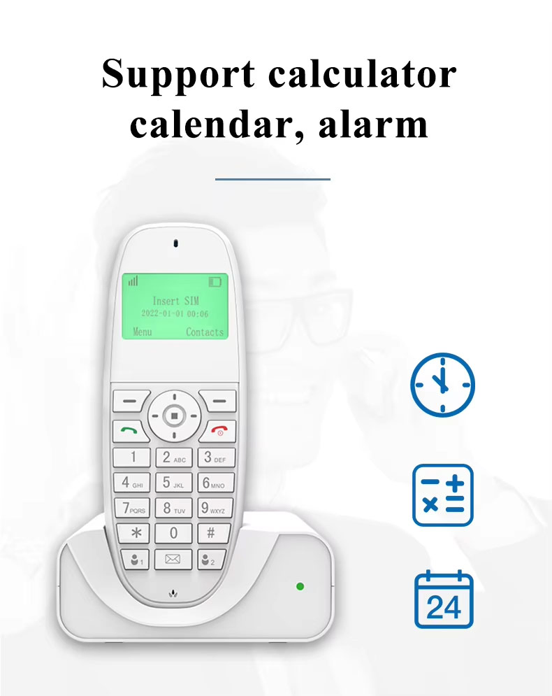 Кнопочный телефон 2G/3G/4G с двумя SIM-картами, 2.2 дюйма