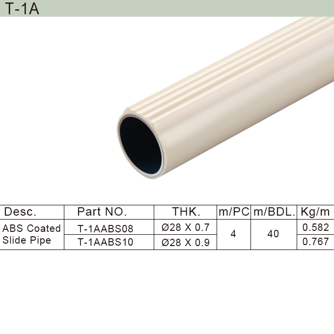 Plastic Strip for Aluminum Pipe and Joint System (A-P2)
