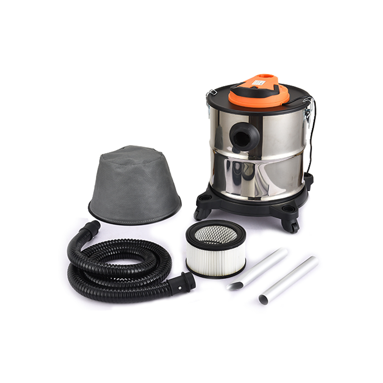 800W 15L Ash Industrial Vacuum Cleaner Drum Metal Tank Vacuum Cleaners