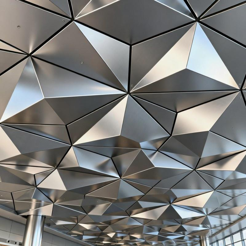 Premium Acoustic Office Ceiling with Perforated Aluminum for Security