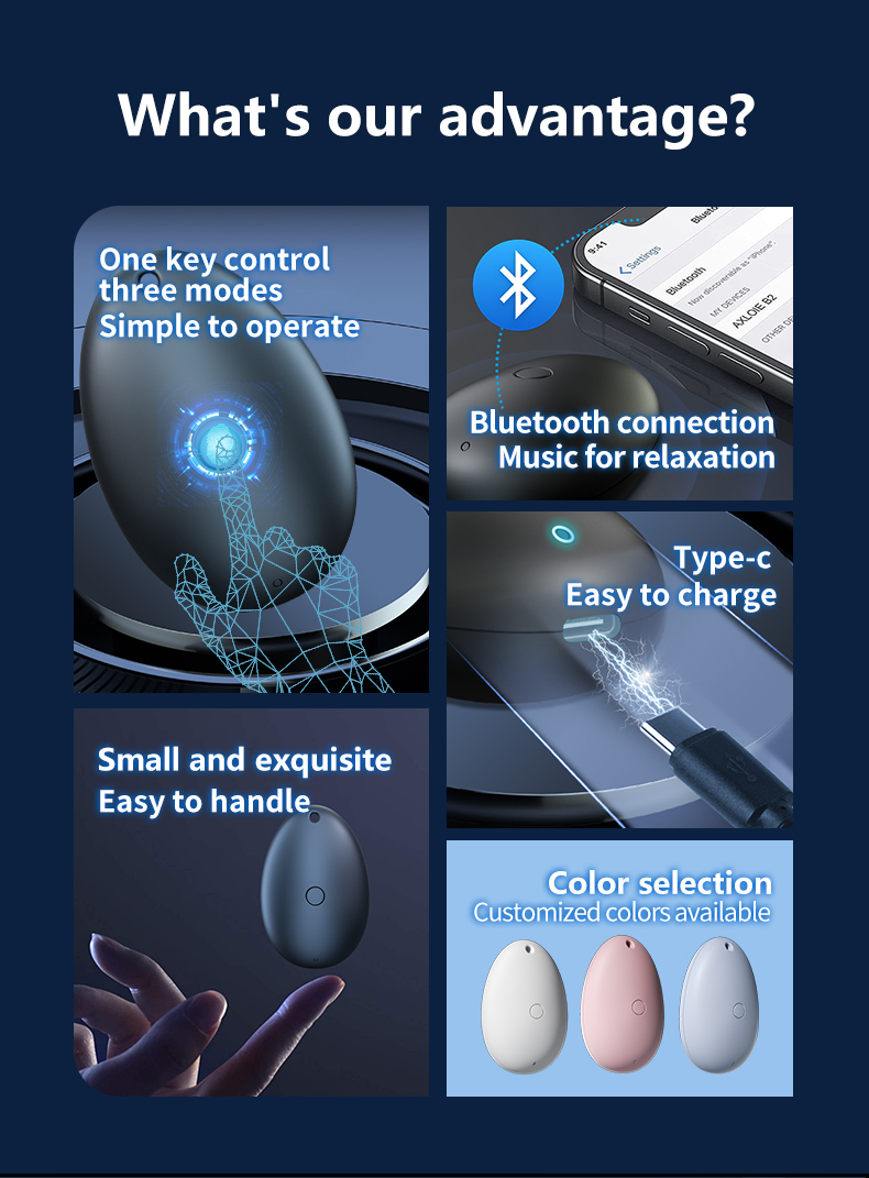 Adjustable Cord Body Massager Meditation Pendant Sleep Comfort