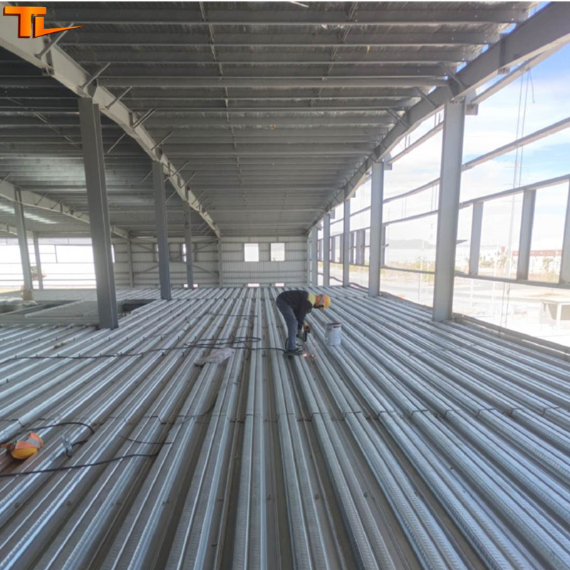 Quick Assembly Steel Office Shed for Multi-Story Use