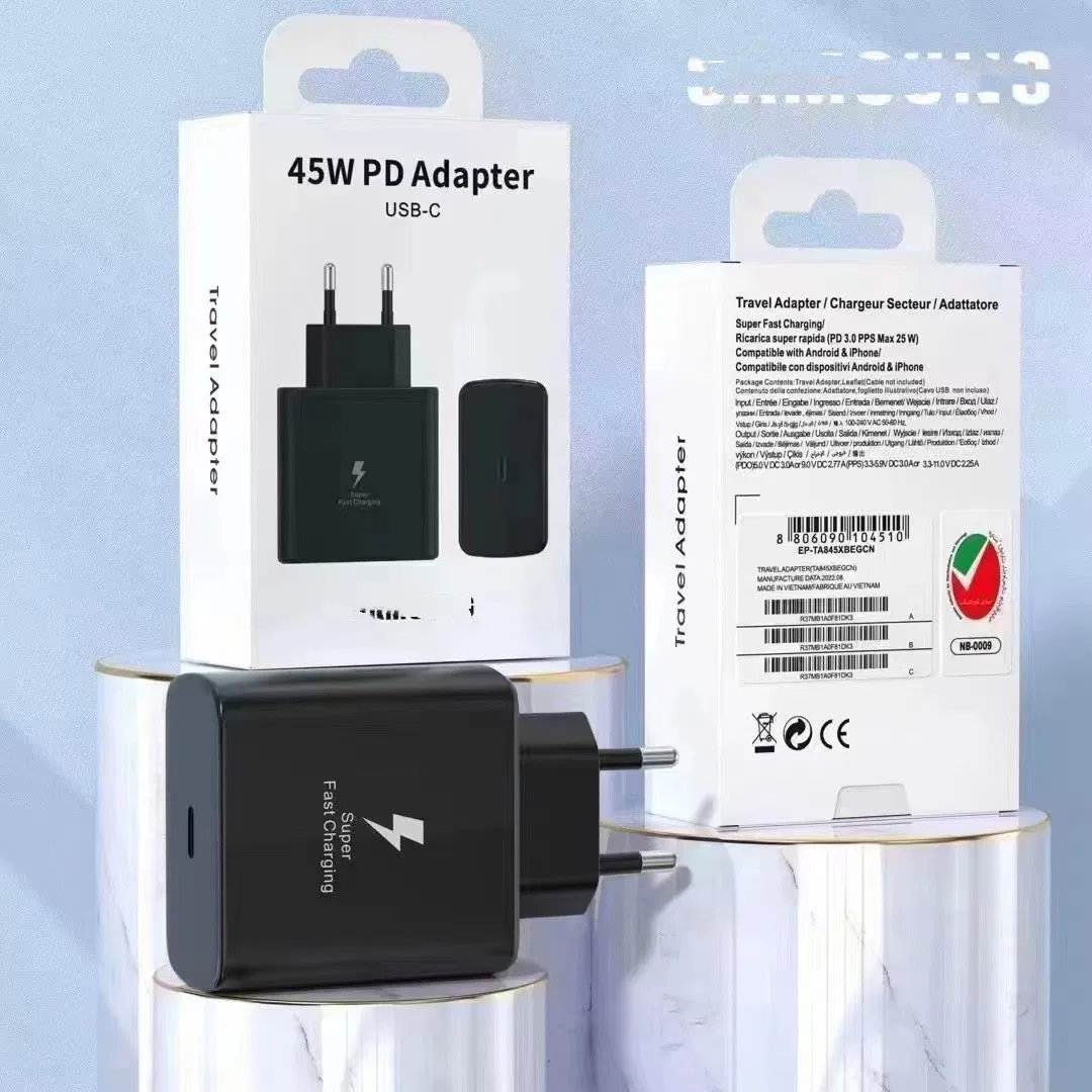 High Quality Phone Charger for Samsug Power Adaptor Us, EU, UK Plug
