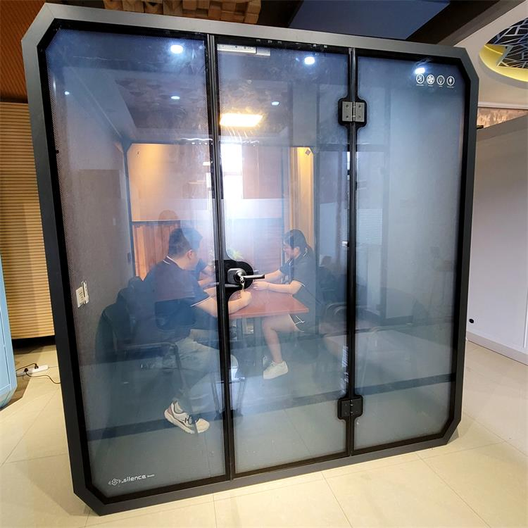 Movable Portable Meeting Soundproof Booth Acoustic Private Office Meeting Pod Phone Booth Office Working Studio Sound Booth