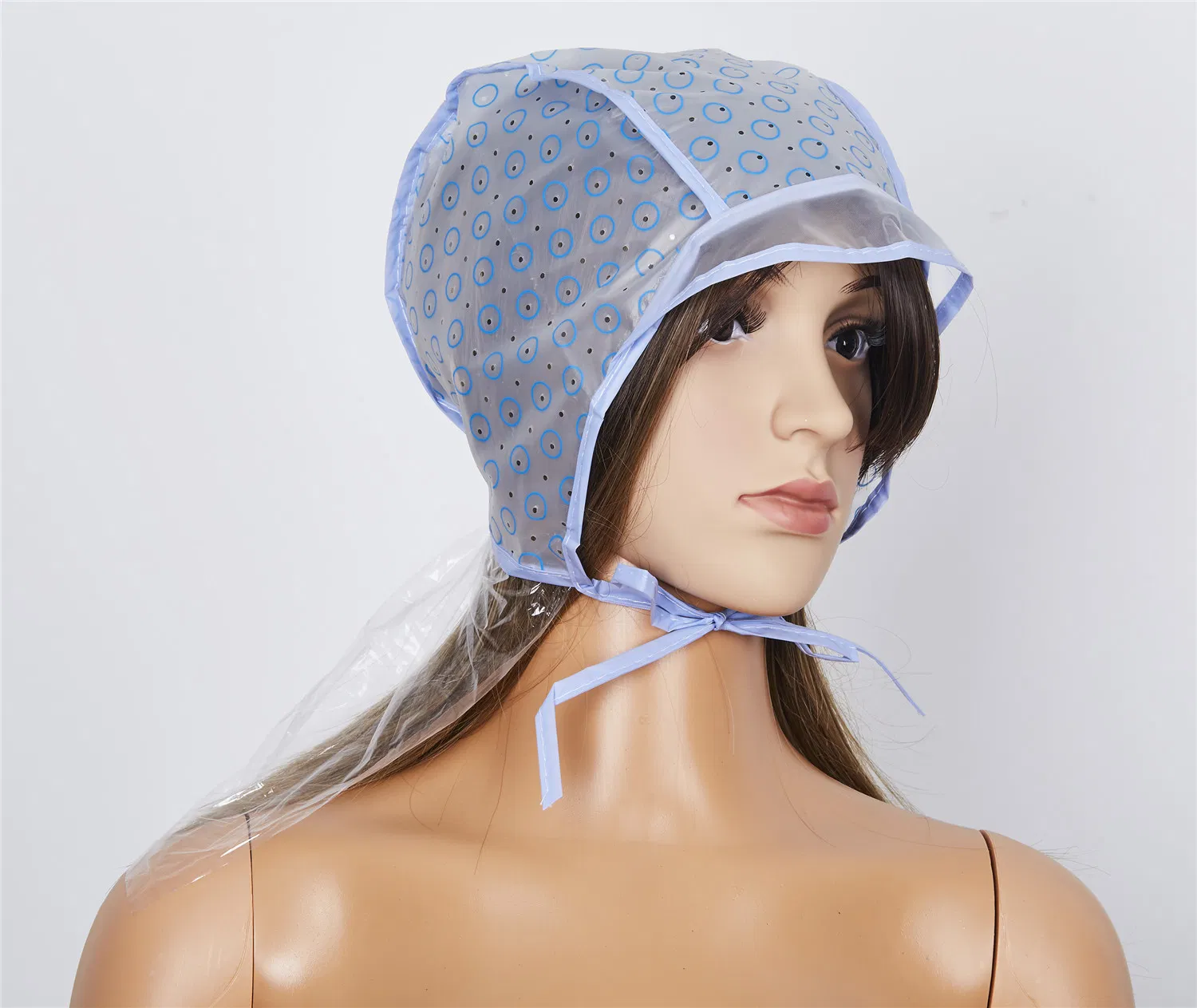 Шапочка для мелирования PEVA с накидкой