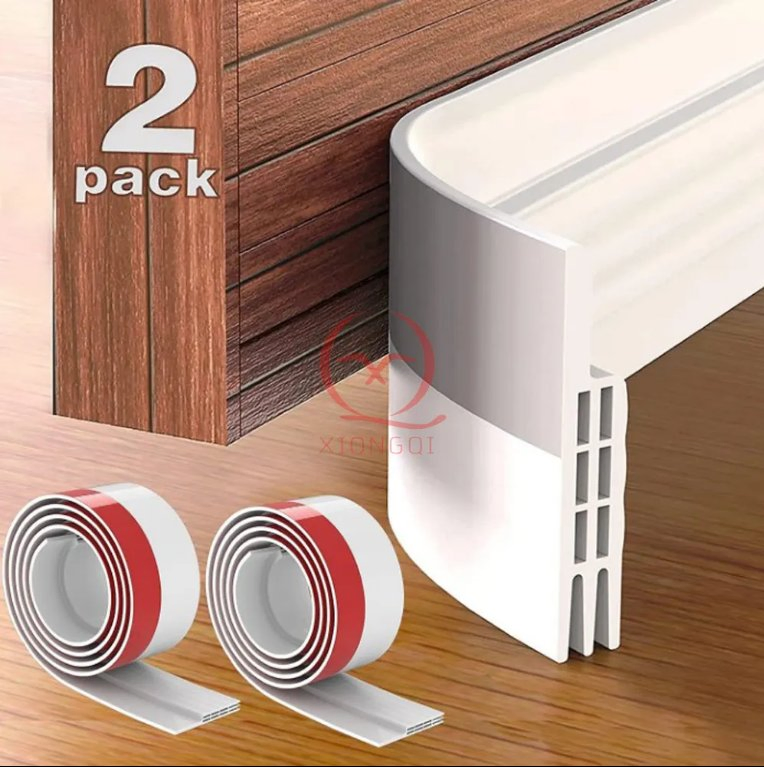 Custom Wholesale High Quality Free Sample Adhesive Door Sweep Silicone Door Draft Stopper