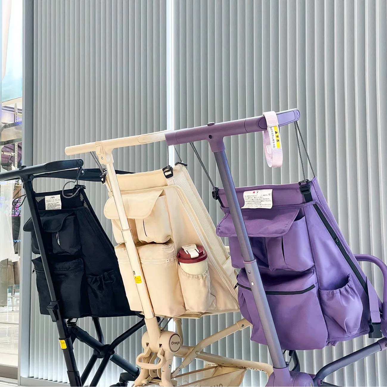 Multifunctional Luxury Stroller Organizer Large Capacity Storage Bag