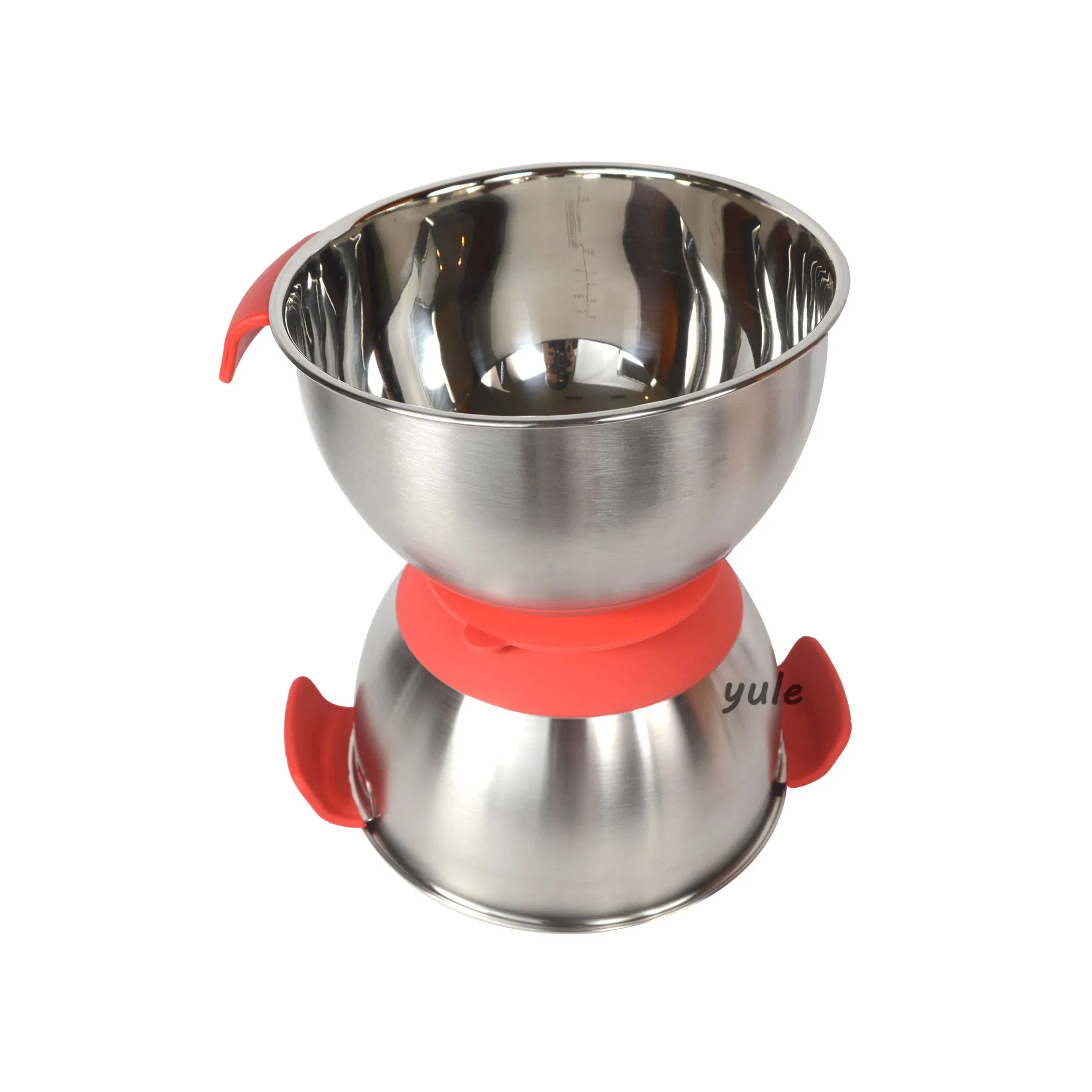 Colorful Silicone Non Slip Sucker Bottom Design Europe Style Kitchen Tools Egg Beating Bowls
