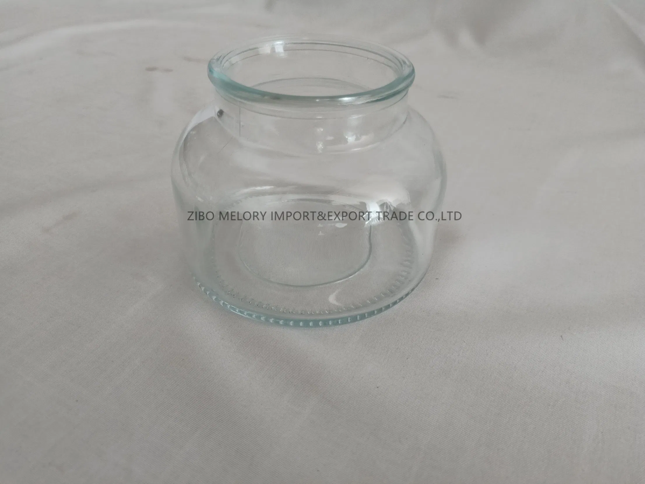Стеклянная банка для хранения 9.8 унций с крышкой