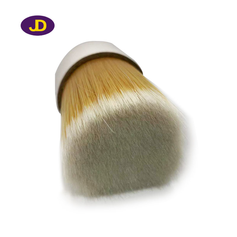 Plastic Bristles Solid White+Red Physical Tapered Synthetic Brush Filament