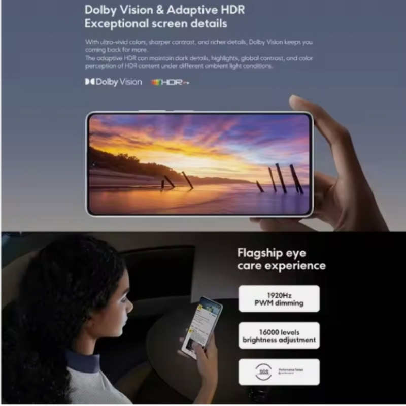 Mobile Phone Second-Hand Phone Unlocked Android Mobile Phone for F5 6.67 Inches 8+256GB Used Mobile Phones
