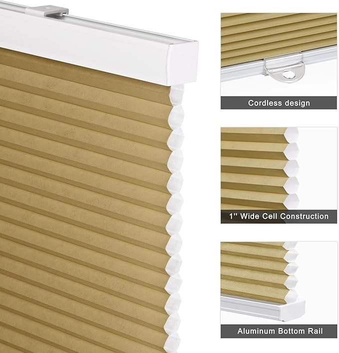 Popular Design Horizontal Blackout Blind Screen for Window Honeycomb Blinds