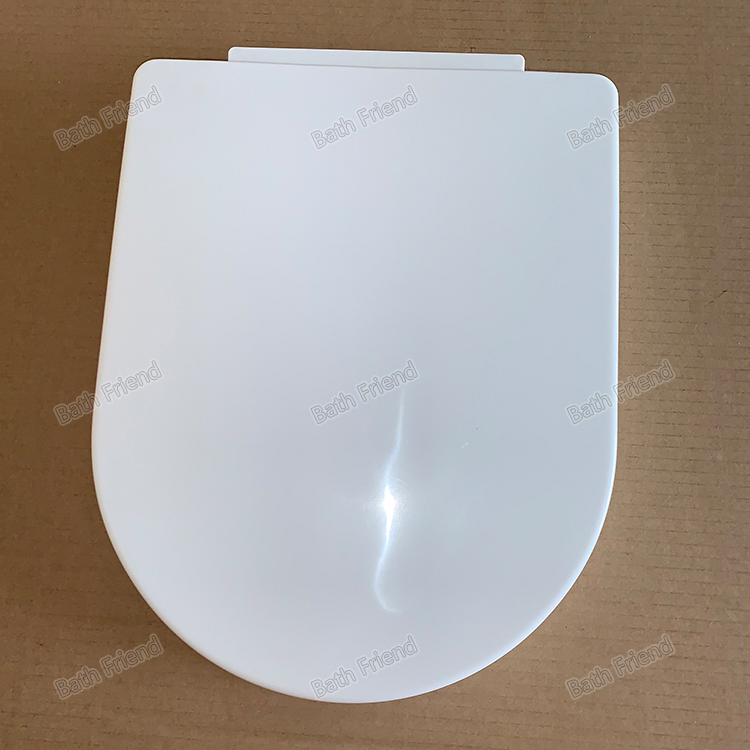 Wholesale Chaozhou Factory Waterproof Plastic PP Toilet Seat Cover Bathroom Wc Lid