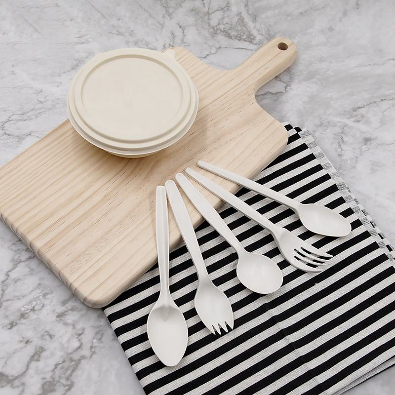 Wholesale Cornstarch Biodegradable Disposable Cutlery