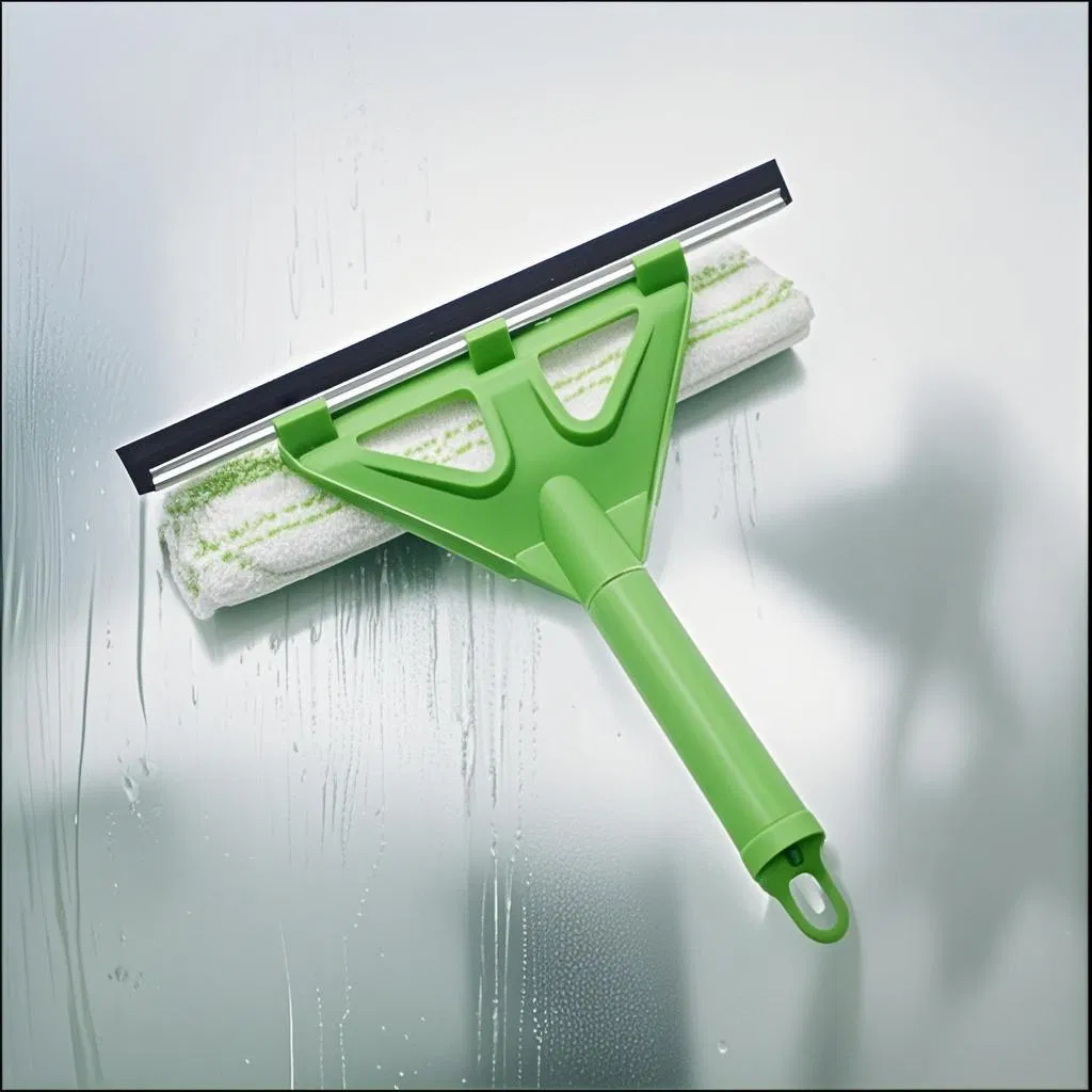 Wipers Floor Silicone Head Bathroom Glass Scraper Buckle Cleaner Adjustable Window Squeegee