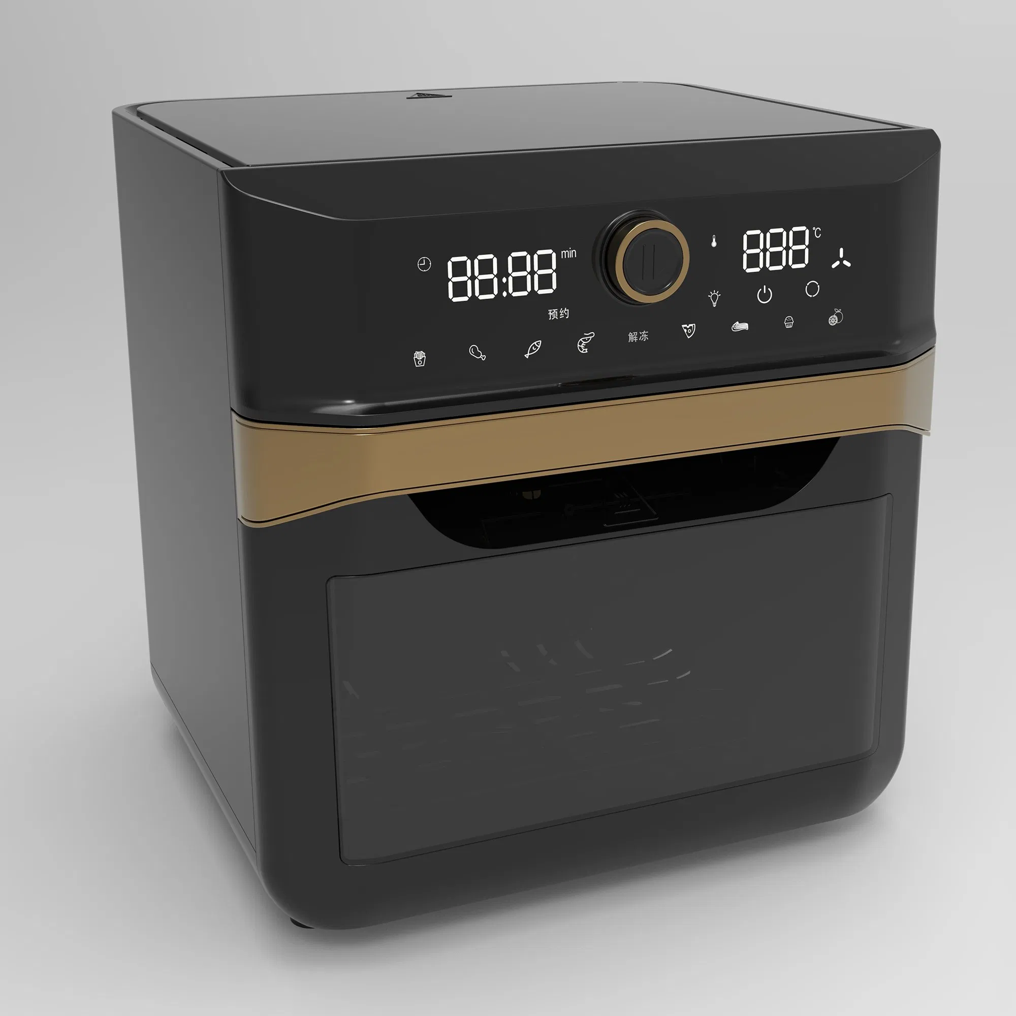 Huge Capacity Smart Digital Air Fryer W/ 30-Minute Timer