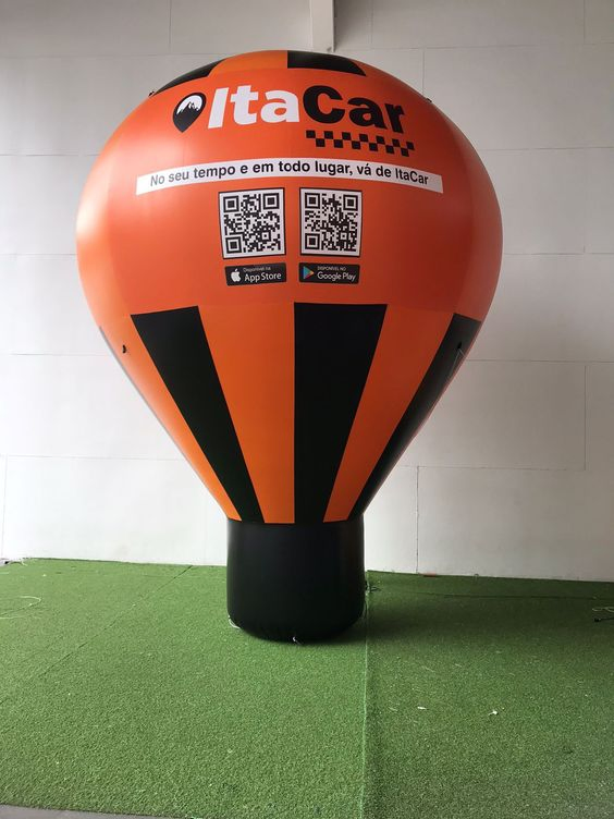 Boyi Grand Opening Advertising Inflatable Balloon with Printed Banners Inflatable Ground Balloon