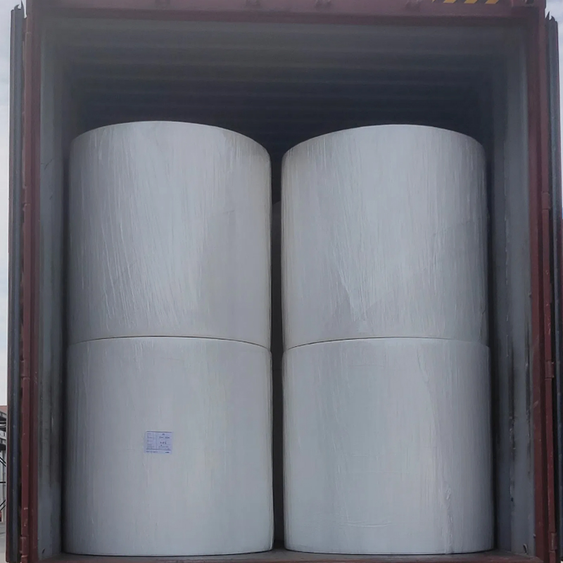White Virgin Pulp Jumbo Roll Raw Materials for Converting and Making Napkin, Toilet, Facial Tissue and Paper Towel