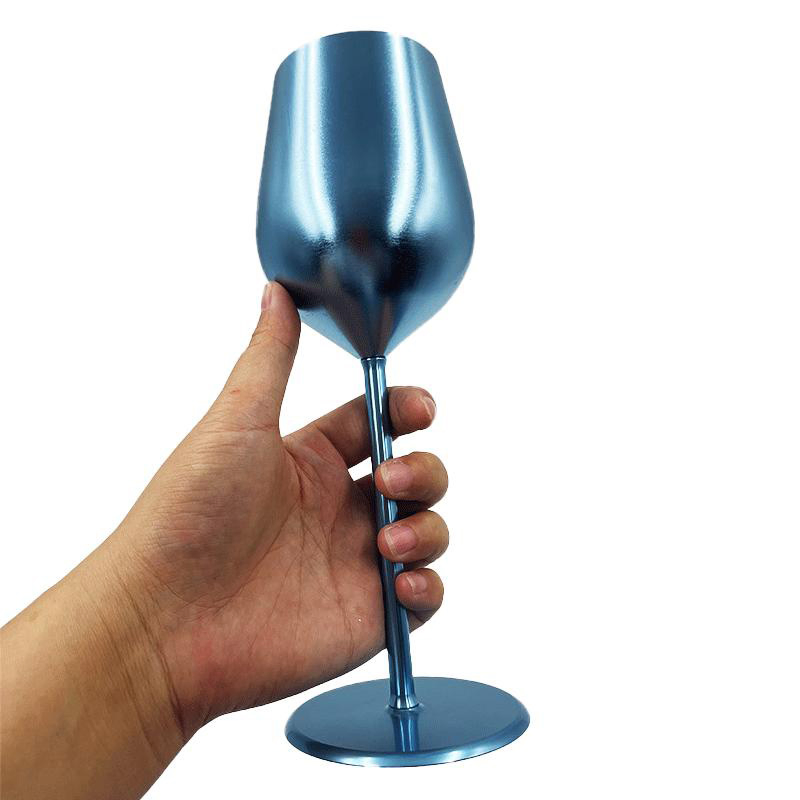 New Aluminum Wine Cup Aluminum Cup Champagne Wine Glasses Tall Cups