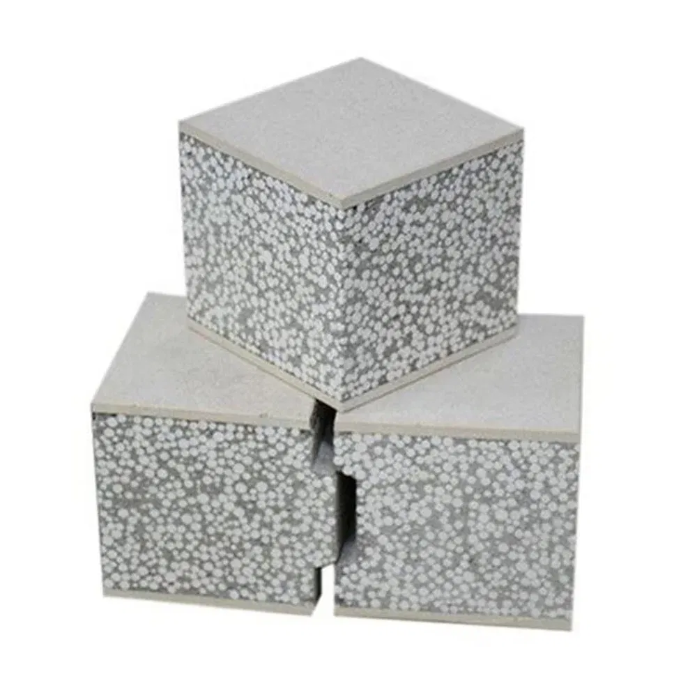 Wall Panels EPS Fiber Cement Board Sandwich Panel Concrete House Lightweight Foam Exterior Wall Fence Building for Construction