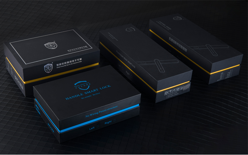 60-70mm Adjustable Latch Knob Fingerprint Door Lock