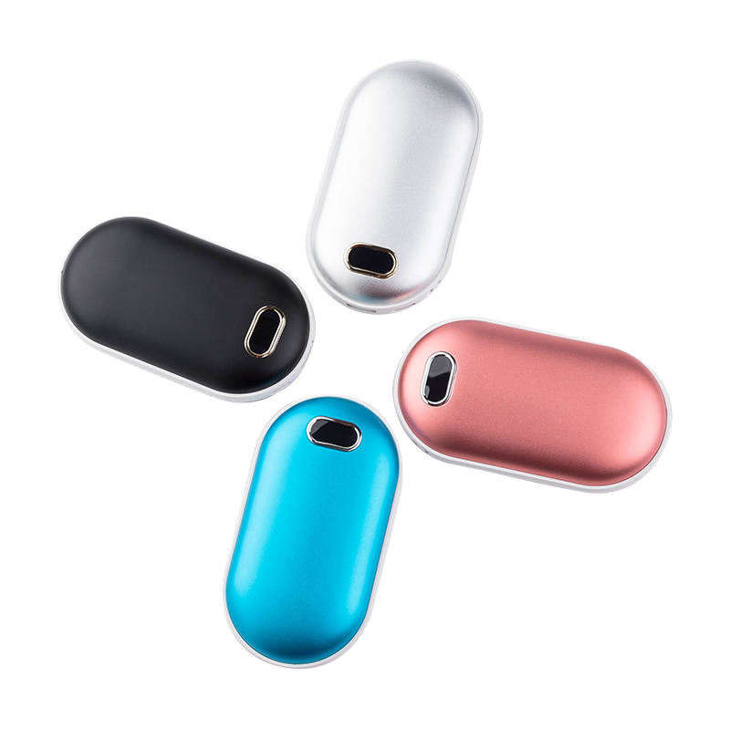 Customize Hand Warmer Reusable Power Bank Electric Gift Mobile USB Rechargeable Hand Portable Heater for Women Men