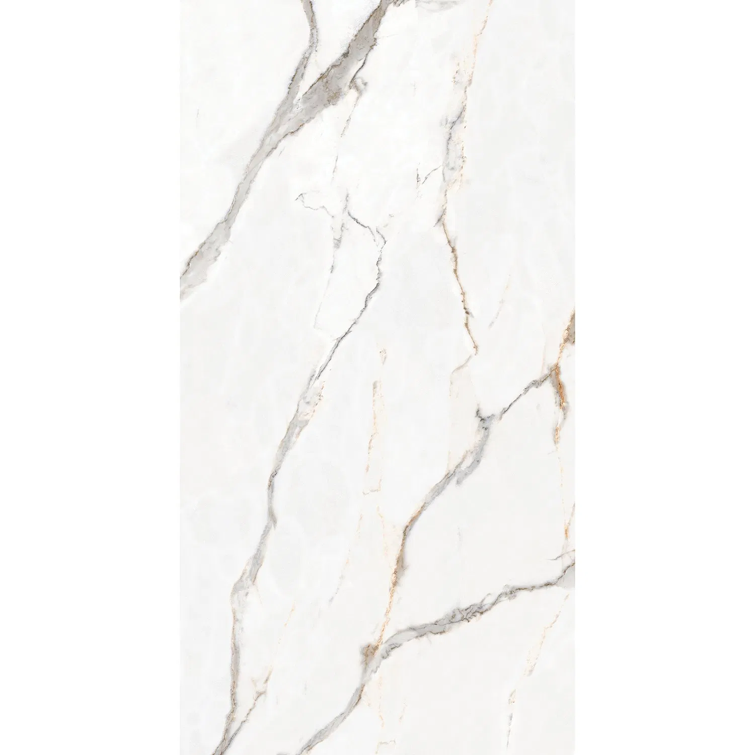 Residential Smooth Surface Stain-Resistant Polished Glazed Porcelain Marble Ceramic Floor Wall Tile