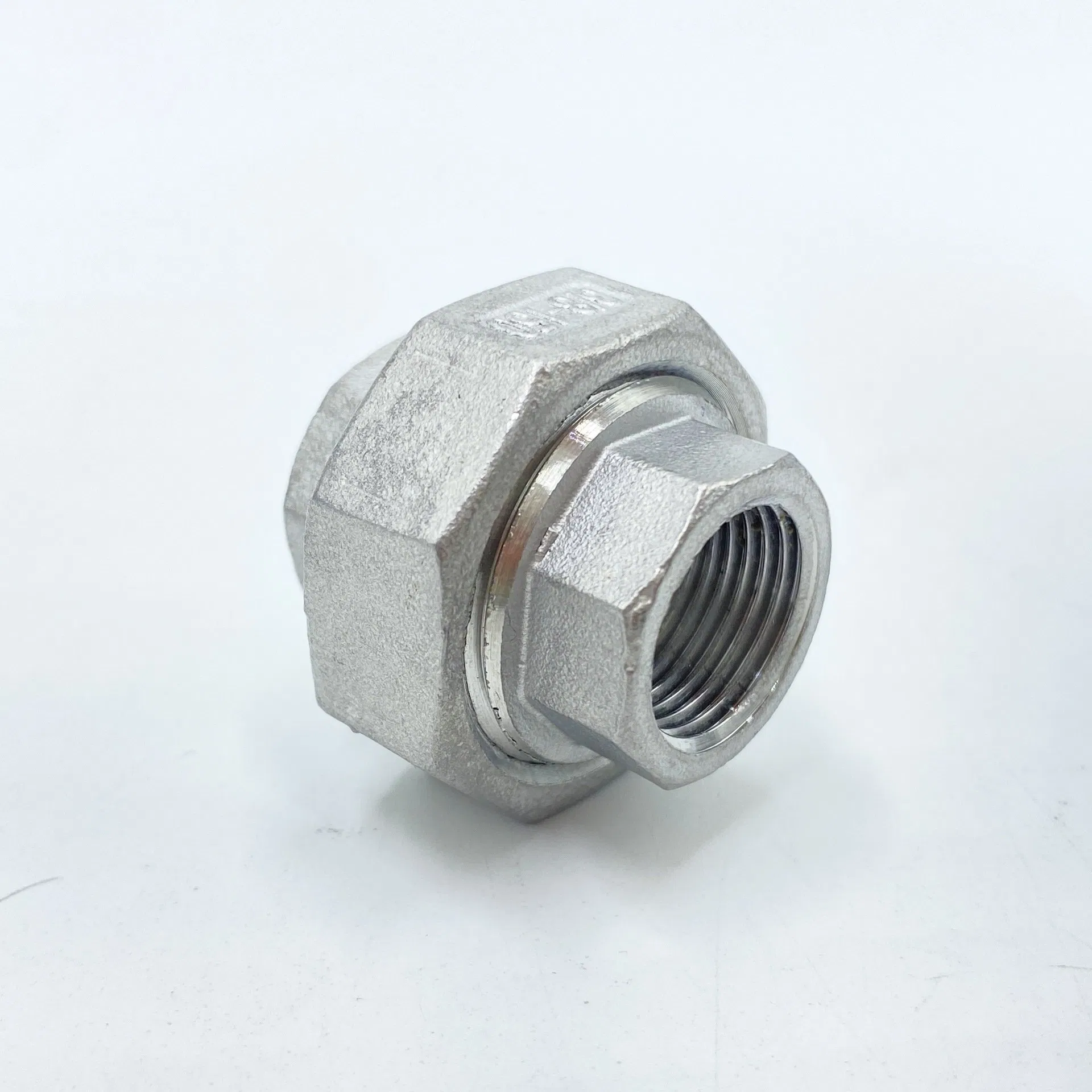 Premium Heavy-Duty 316 Stainless Steel BSPT Union Connector Fitting
