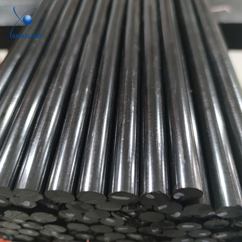 Thermoplastic Polyester Pet Rod White 30mm Dia Plastic Petp Rod Machining