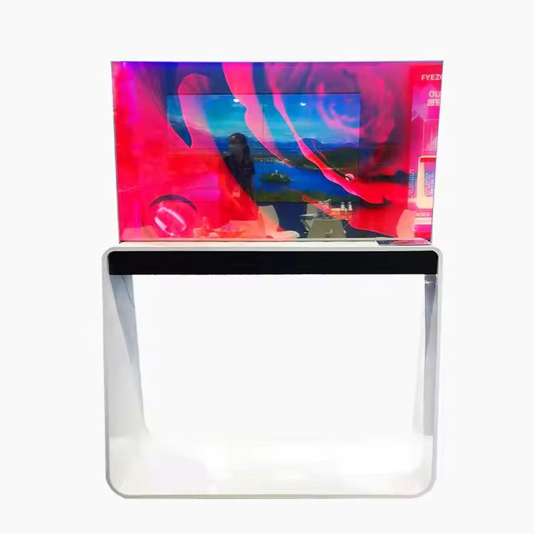 OLED Screen Desktop Type 55 Inch Smart TV Version 55 Inch Transparent OLED Screen Display