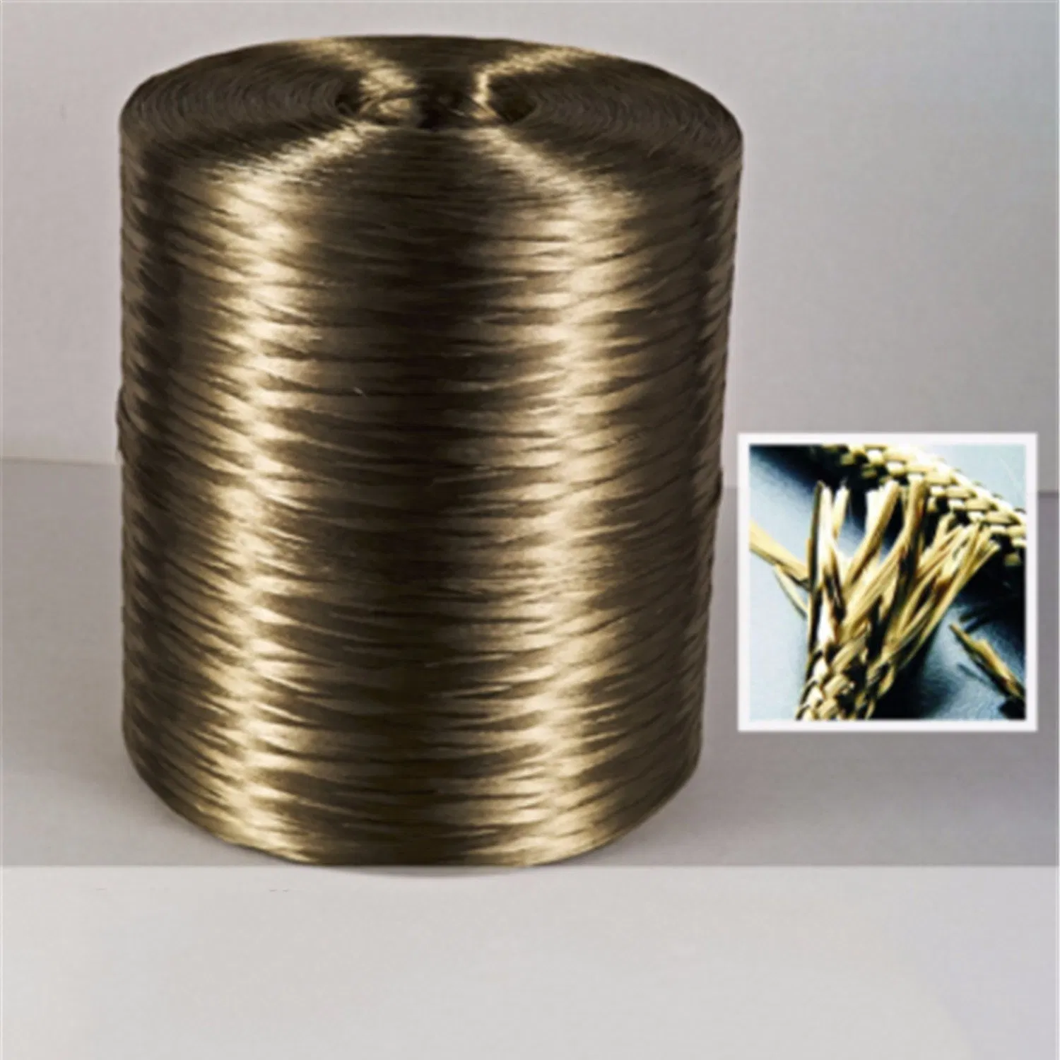 High Temperature Resistance 13um 133tex Basalt Fiber Yarn/Basalt Roving