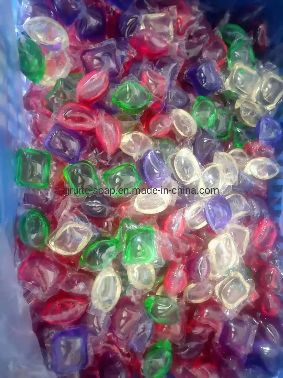 Eco-Friendly Washing Capsules Concentrated Liquid Laundry Detergent Pods