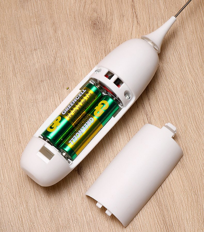 2025 Bakeware Stainless Steel Electric Egg Beater Battery Coffee Blender Milk Electric Frother Kitchen Tool Milk Frother Handheld