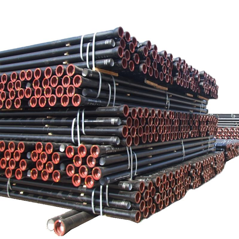 Hot Sale Pn16 Pn25 K8/K9 C25 C30 C40 Water Supply Pressure Ductile Iron Pipe Class K9 Price Cast Iron Pipe Manufacturers Ductile Iron Pipe