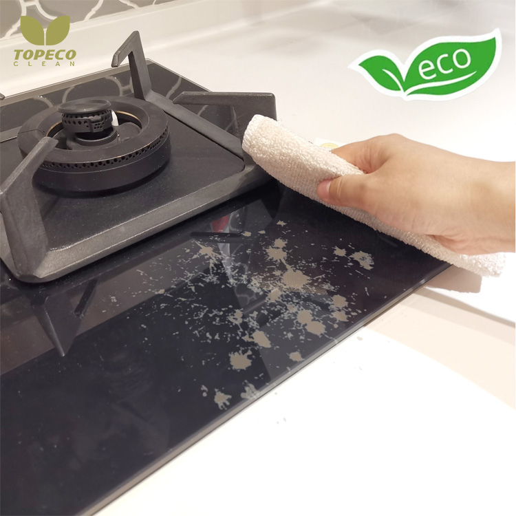 Topeco 100% Biodegradable Bamboo Fiber Cleaning Cloth Set