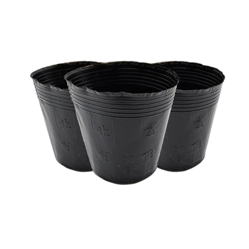 Минималистичные пластиковые горшки для цветов