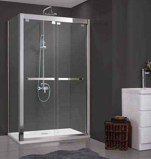 Elegant High-End Glass Shower Room for Boutique Hotels and Spas