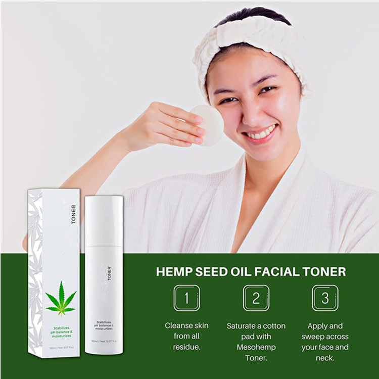 Revitalizing Hydrating Toner with Nourishing Hemp Seed Oil