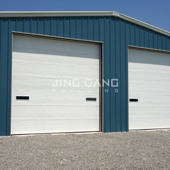 Q235 Q355 Shed H Section Galvanized Steel Structure Storage Metal Building for Prefab Workshop