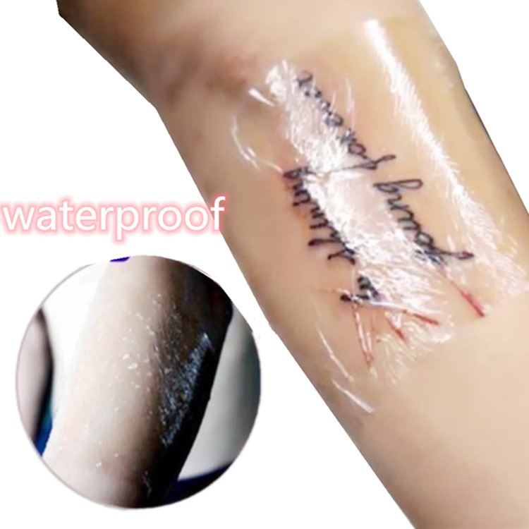 Waterproof Tattoo Aftercare Bandages - Hypoallergenic PU Film