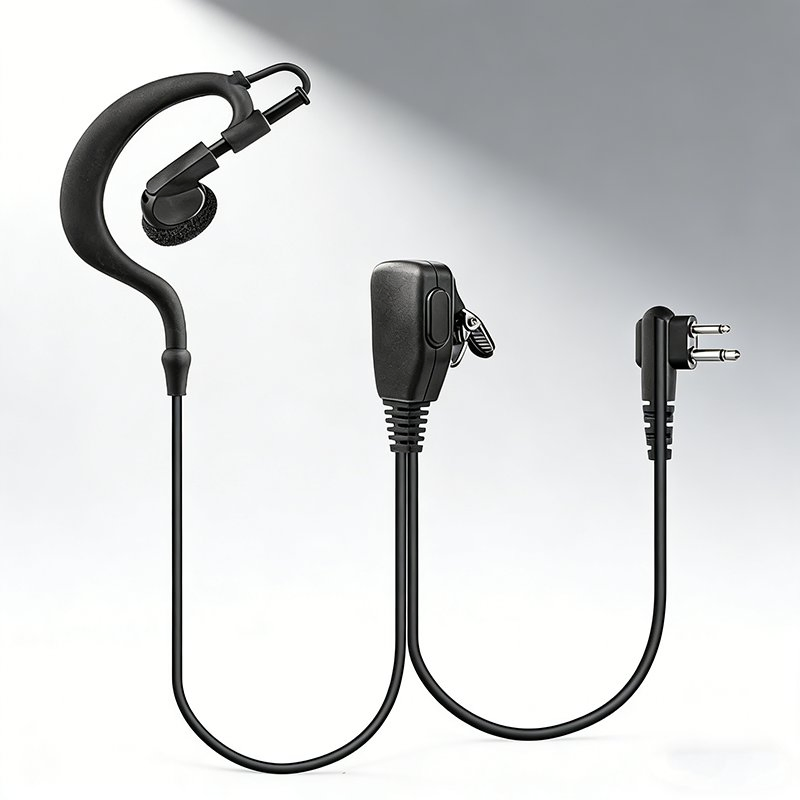 Гарнитура Raytalk G-Shape с PTT для раций Motorola, Kenwood