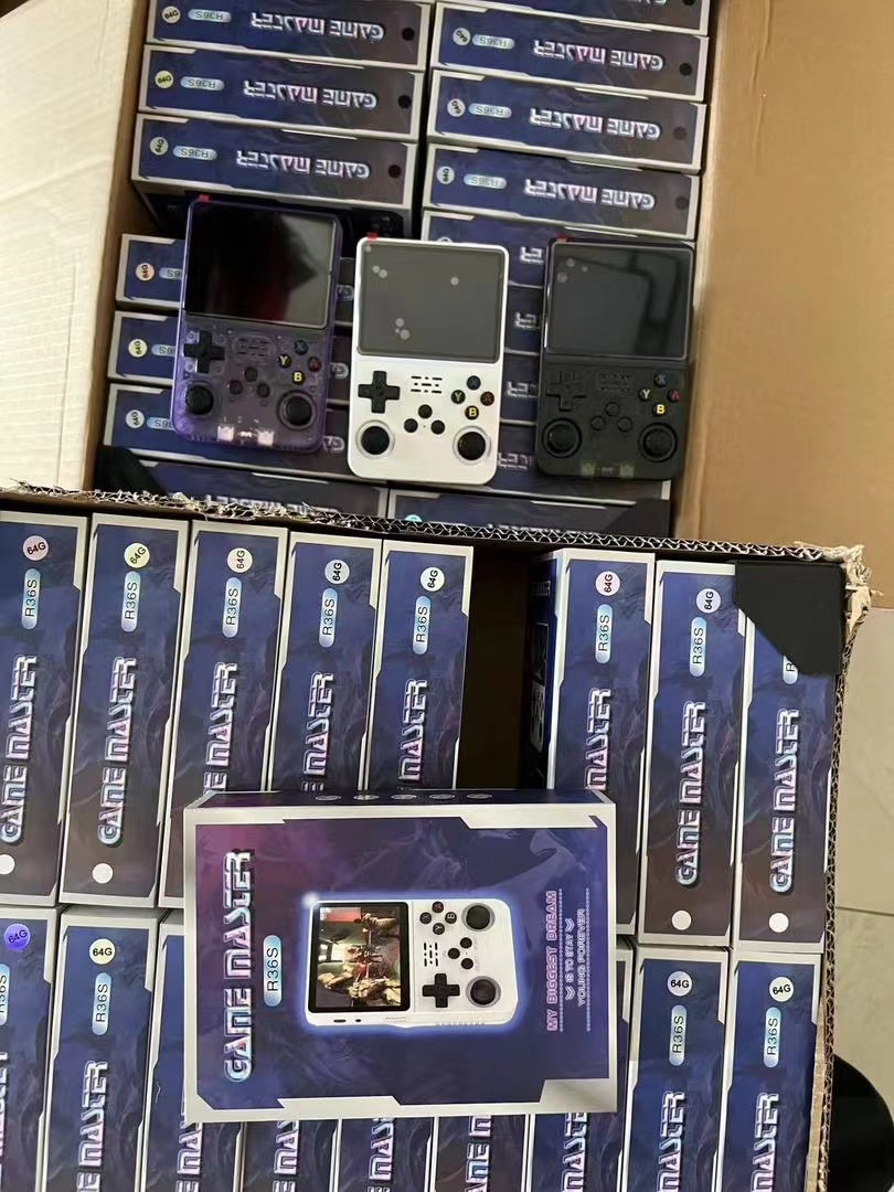 R36s Portable Handheld Game Console Retro Video Game Player Console for PSP