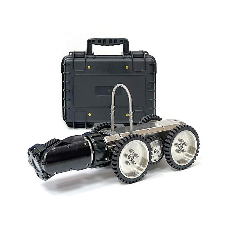 IP68 Night Vision Municipal CCTV Pipe Crawler Multifunction Sewer Camera