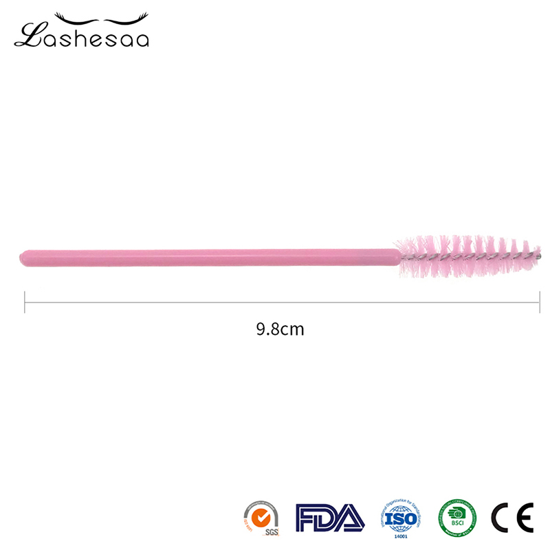 Mengfan Cosmetic Brush Set China Eyelash Brushes Supplier Customize Eyelash Brushes Eye Makeup Brush Wands Applicator Spooler Eye Lashes Cosmetic Brush